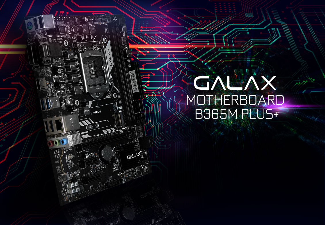 GALAX B365M PLUS+ Intel Motherboard - Motherboard
