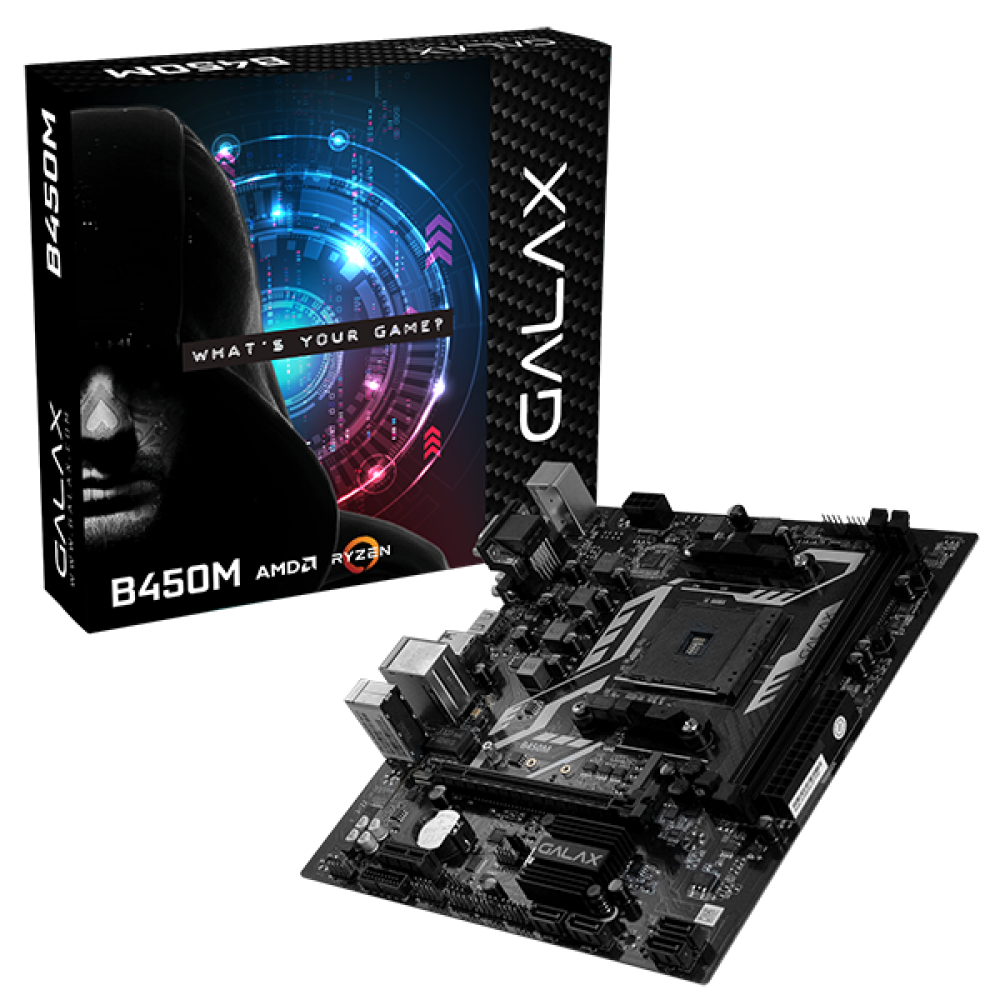 GALAX B450M AMD Motherboard - Motherboard
