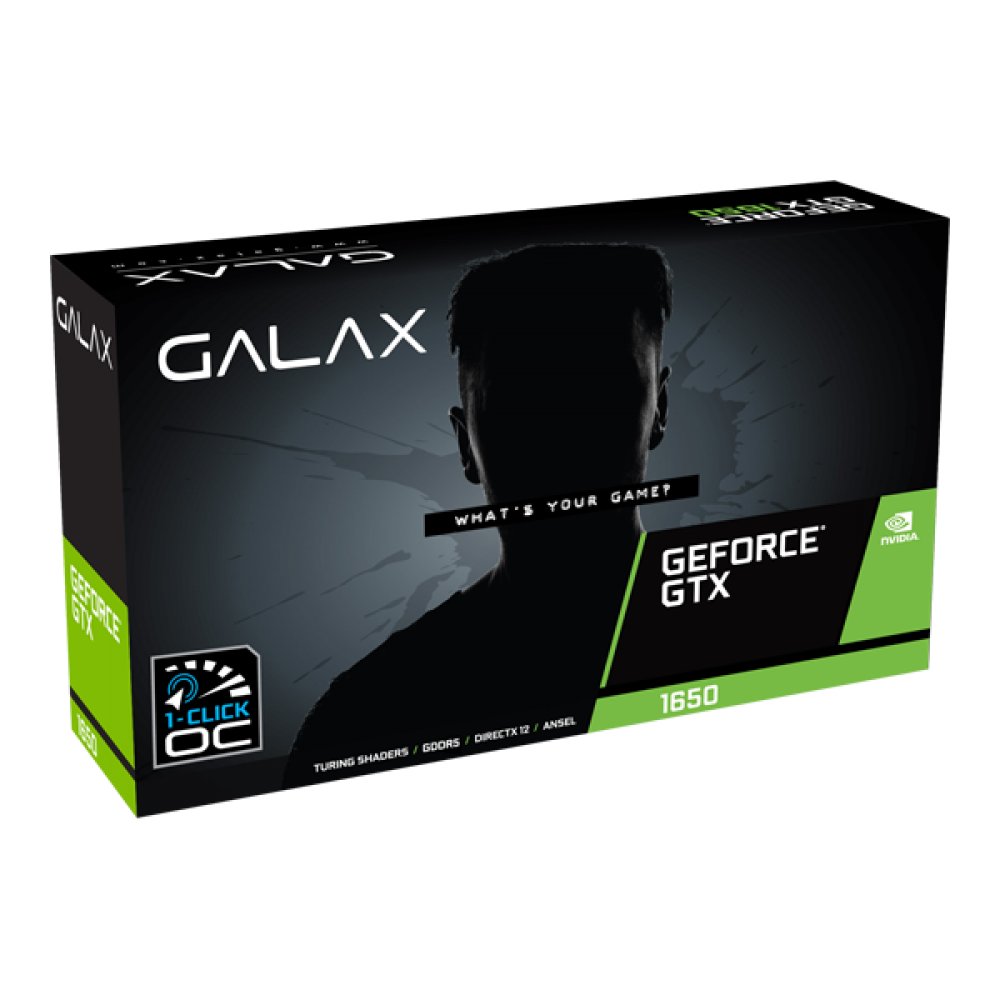 GALAX GeForce® GTX 1650 EX (1-Click OC)