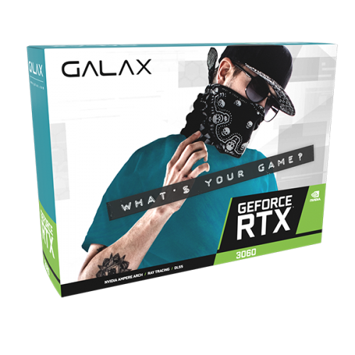 GALAX GeForce RTX™ 3060 (1-Click OC Feature)
