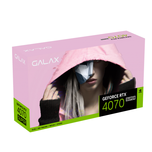GALAX GeForce RTX™ 4070 SUPER EX Gamer Pink 1-Click OC