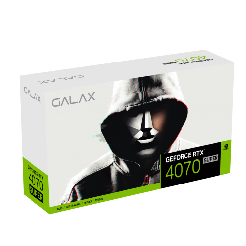 GALAX GeForce RTX™ 4070 SUPER EX Gamer White 1-Click OC GALAX GeForce RTX™ 4070 SUPER EX Gamer White 1-Click OC