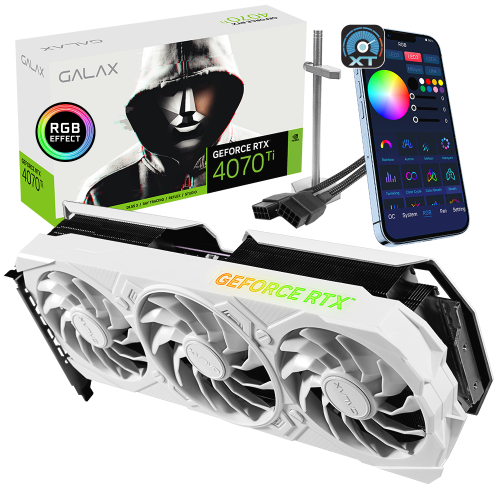 GALAX GeForce RTX™ 4070 Ti EX Gamer White