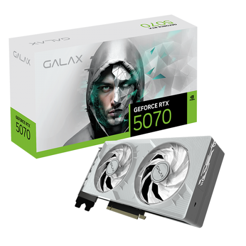 GALAX GeForce RTX™ 5070 1-Click OC White