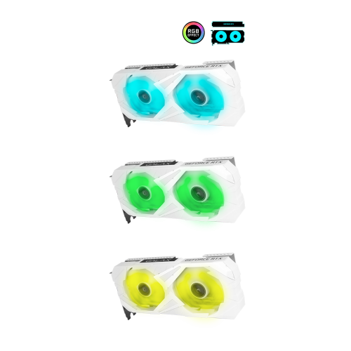 GALAX GeForce RTX™ 3060 EX White (1-Click OC Feature) - GeForce RTX™ 3060  Series - GeForce RTX™ 30 Series - Graphics Card