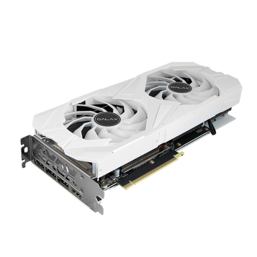 GALAX GeForce RTX™ 3060 Ti EX White LHR (1-Click OC Feature 