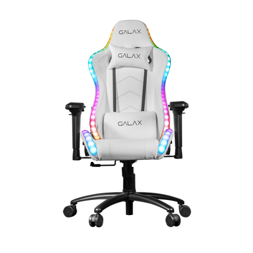 White rgb sales gaming chair