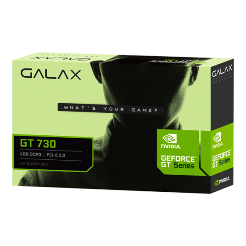 GALAX GEFORCE GT 730 4GB DDR3 - 700 Series - Graphics Card