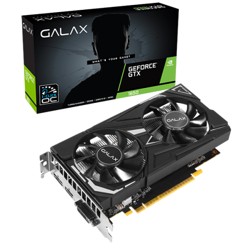 GALAX GeForce® GTX 1650 EX (1-Click OC) GDDR6 - Graphics Card