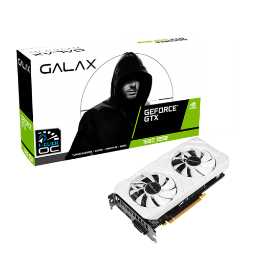 GALAX GeForce® GTX 1660 Super EX White (1-Click OC) - GeForce® GTX 