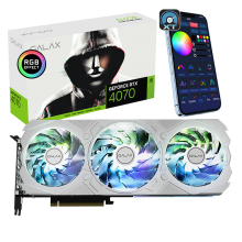 GALAX GeForce RTX™ 4070 EX Gamer White 1-Click OC