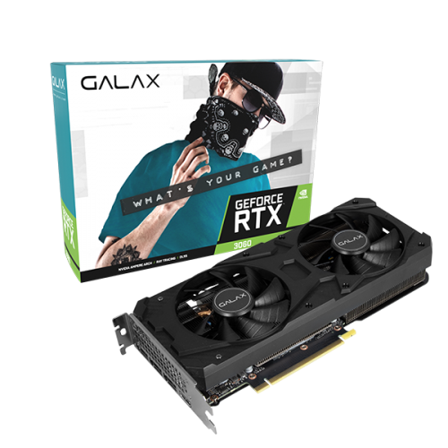 GALAX GeForce RTX™ 3060 (1-Click OC Feature)