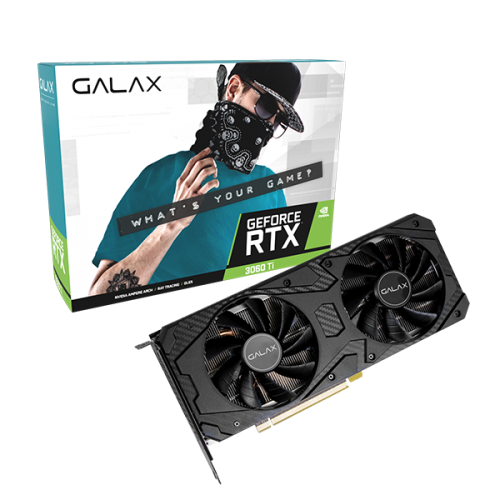 GALAX GeForce RTX™ 3060 Ti LHR (1-Click OC Feature)