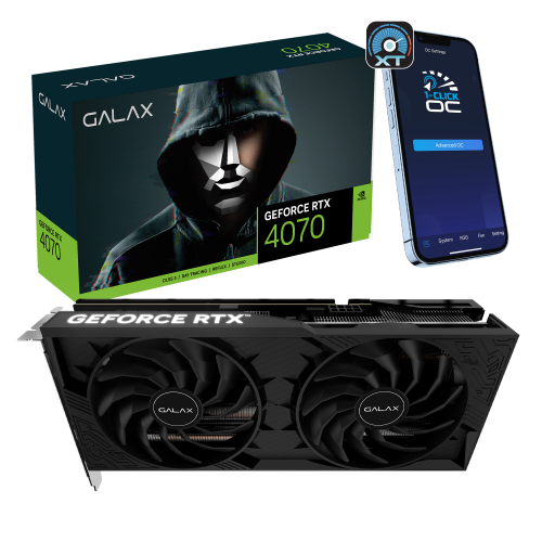 GALAX GeForce RTX™ 4070 1-Click OC 2X