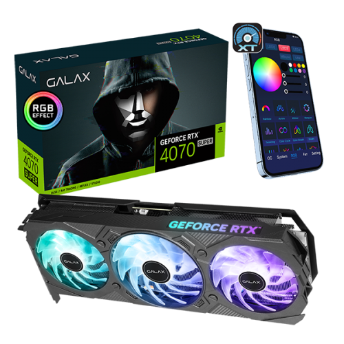 GALAX GeForce RTX™ 4070 SUPER EX Gamer 1-Click OC 