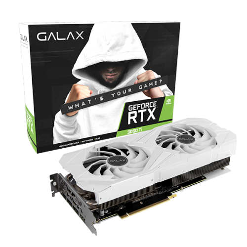 GALAX GeForce RTX™ 3060 Ti GDDR6X EX White 1-Click OC Plus 