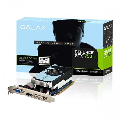 GALAX GEFORCE GTX 750 Ti OC Slim 2GB - 700 シリーズ - グラフィック ...