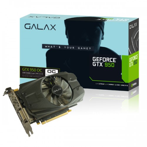 GALAX GTX950 OCモデル  動作確認品済 本体のみ