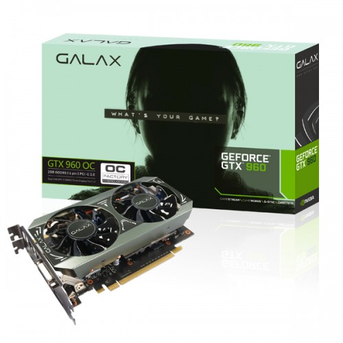 GALAX GEFORCE GTX 960 GAMER OC 2GB - 900 シリーズ - グラフィック ...