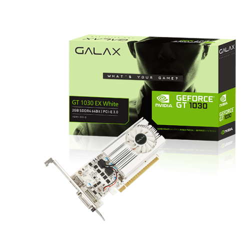 すぐったレディース福袋 GALAX GeForce® グラフィックスカード - シリーズ WHITE EXOC - White EX 1030 GT グラフィックボード・グラボ・ビデオカード