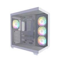 HOF ALLSYNQ PC CASE WHITE (4 Fans)
