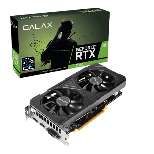 GALAX GeForce® RTX 2060 EX (1-Click OC)