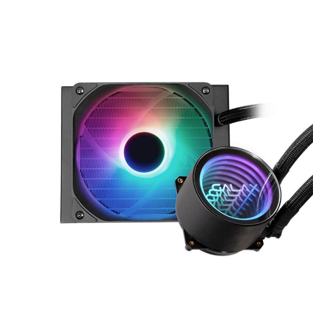 GALAX Hydro Vortex 120R ARGB Black CPU AIO Cooler Cooling / Cases