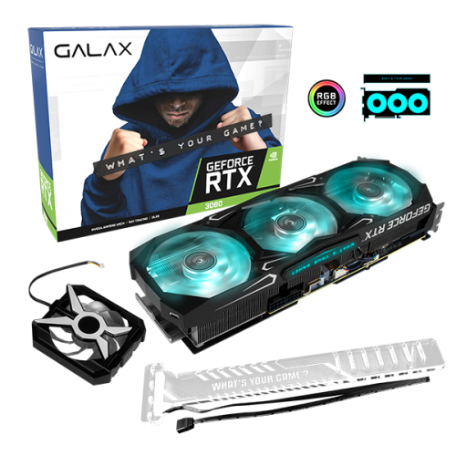 2025年新作アイテムが続々登場 RTX™ GeForce GALAX 3080 Feature OC (1-Click LHR SG 12GB グラフィックボード・グラボ・ビデオカード
