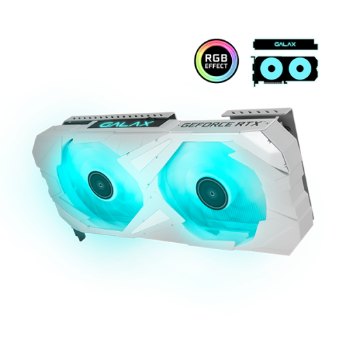 新品同様 GALAX RTX 3060 Ti ホワイト GALAX GeForce RTX™ 3060 Ti EX White (1-Click OC Feature