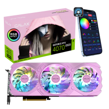 GALAX GeForce RTX™ 4070 SUPER EX Gamer Pink 1-Click OC 