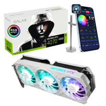 GALAX GeForce RTX™ 4070 Ti SUPER EX Gamer White 1-Click OC