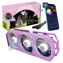 GALAX GeForce RTX™ 4070 Ti SUPER EX Gamer Pink 1-Click OC