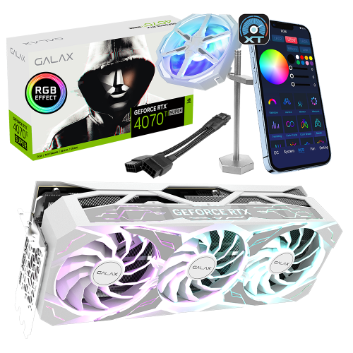 GALAX GeForce RTX 4070 Ti SUPER SG Plus White