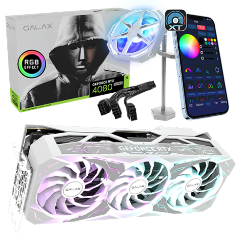 GALAX GeForce RTX™ 4080 SUPER SG 1-Click OC White