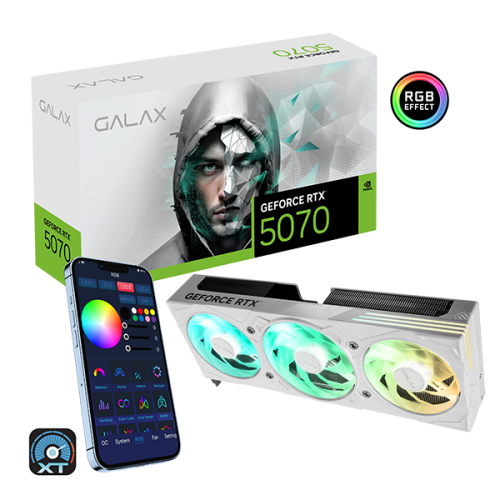 GALAX GeForce RTX™ 5070 EX Gamer 1-Click OC White