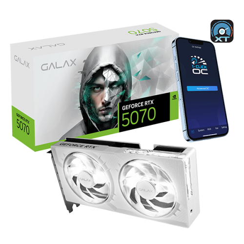 GALAX GeForce RTX™ 5070 1-Click OC White