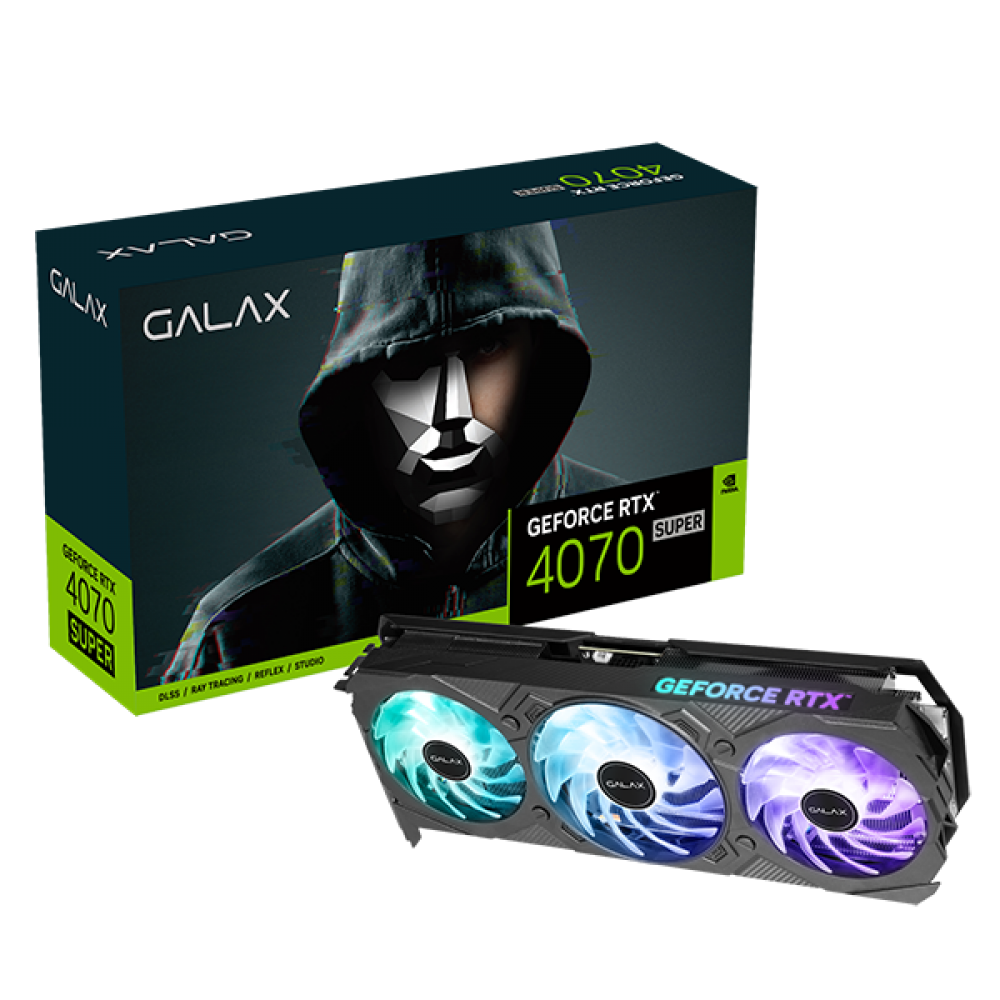 GALAX GeForce RTX™ 4070 SUPER EX Gamer 1-Click OC
