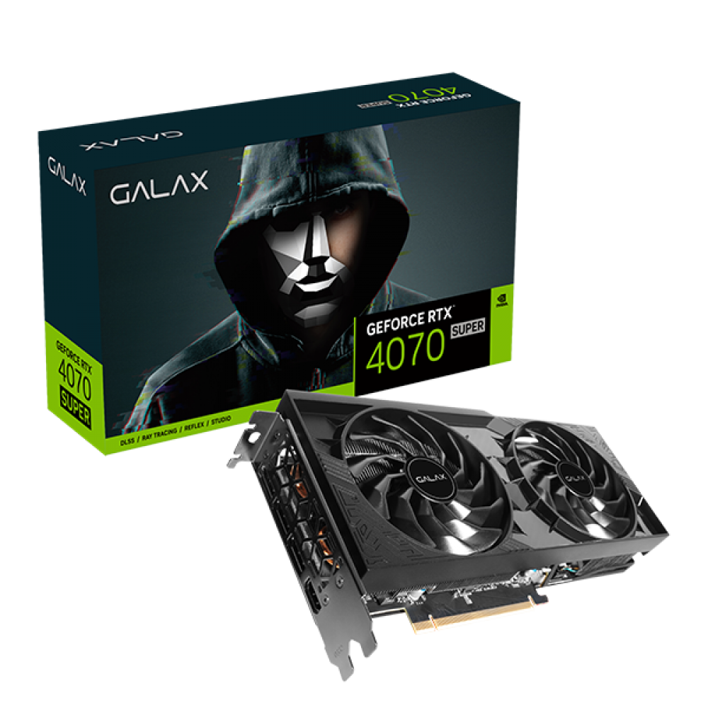GALAX GeForce RTX™ 4070 SUPER 1-Click OC 2X