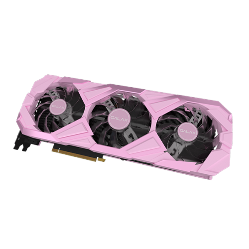 Pink graphics top card