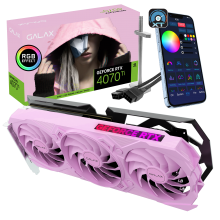 GALAX GeForce RTX™ 4070 Ti EX Gamer Pink 1-Click OC