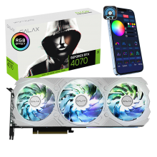 GALAX GeForce RTX™ 4070 EX Gamer White 1-Click OC