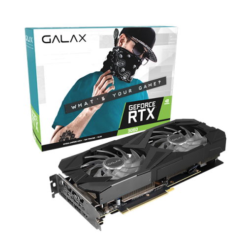 GALAX GeForce RTX™ 3060 EX (1-Click OC) LHR