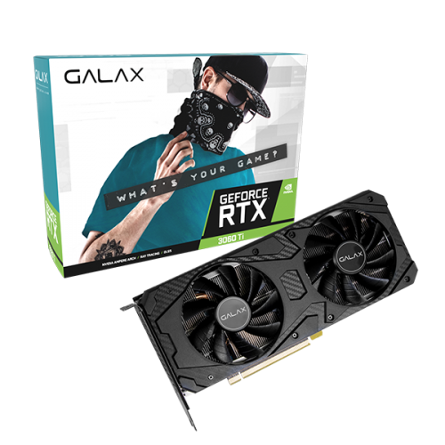 GALAX GeForce RTX™ 3060 Ti LHR (1-Click OC Feature)