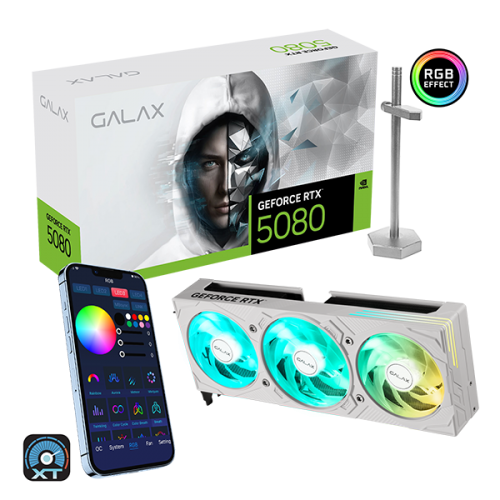 GALAX GeForce RTX™ 5080 EX Gamer 1-Click OC White