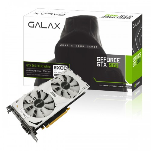 GALAX GEFORCE GTX 960 EXOC White 4GB