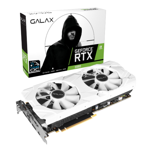 GALAX GeForce® RTX 2080 EX White (1-Click OC)
