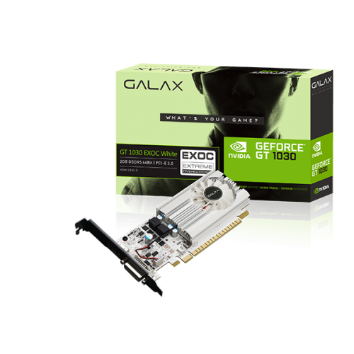 GALAX GeForce® GT 1030 EXOC White