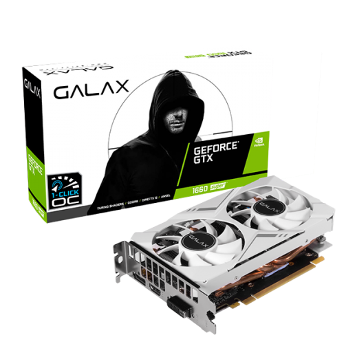 GALAX GeForce® GTX 1660 Super ELITE White (1-Click OC)