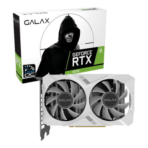 GALAX GeForce® RTX 2070 White Mini (1-Click OC)