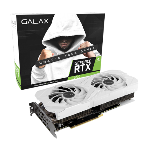 GALAX GeForce RTX™ 3070 EX White (1-Click OC Feature)